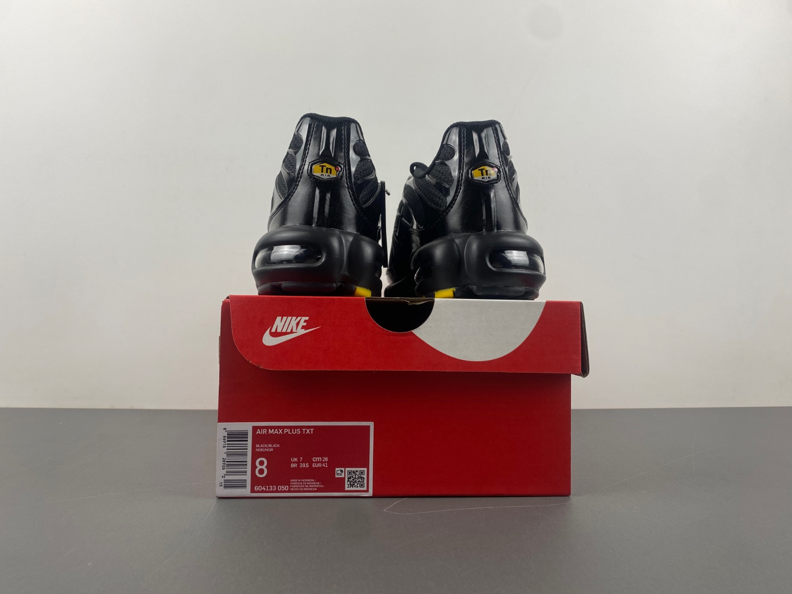 nike air max plus tn triple black 604133-050
