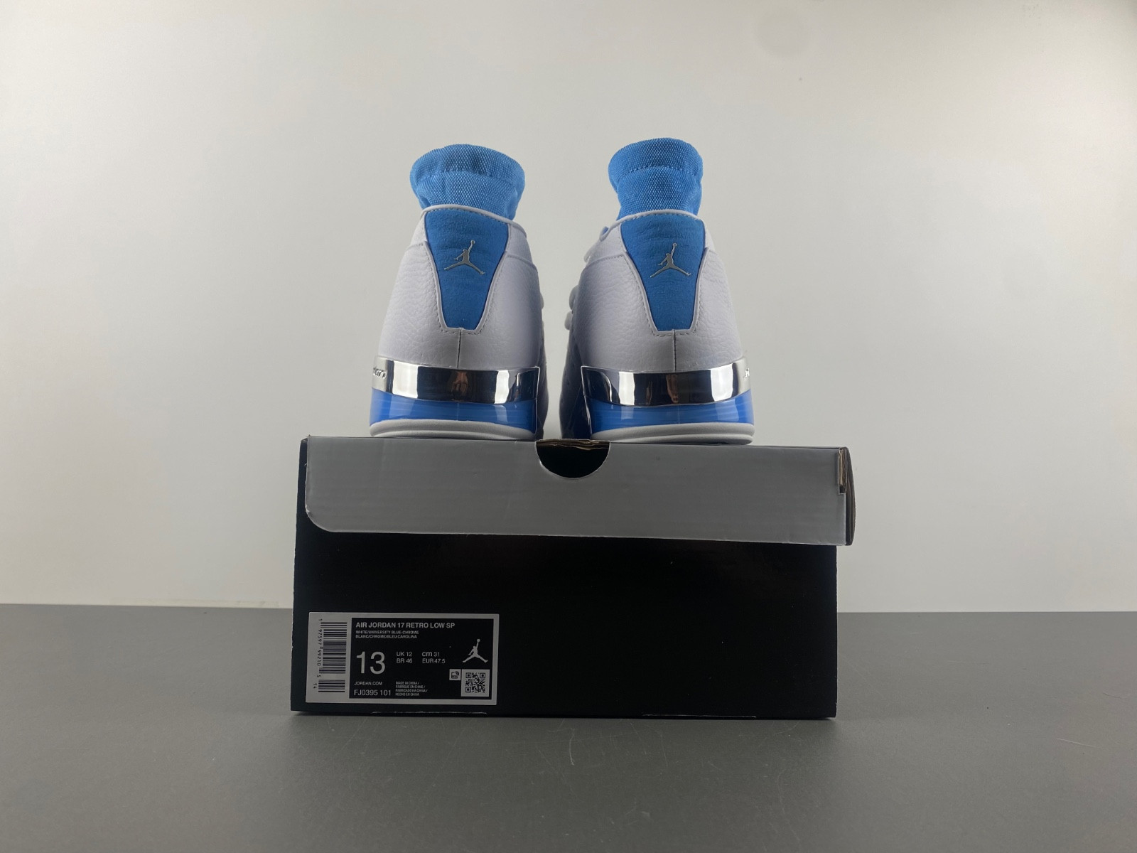 air jordan 17 low “university blue” fj0395-101