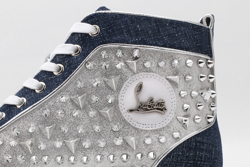 chian louin high top sneaker