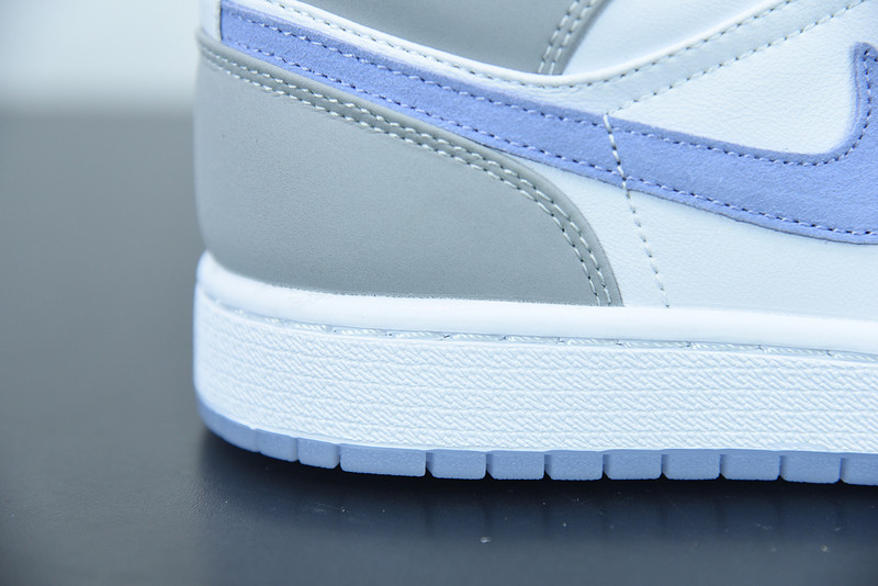 air jordan 1 mid grey blue bq6472-105