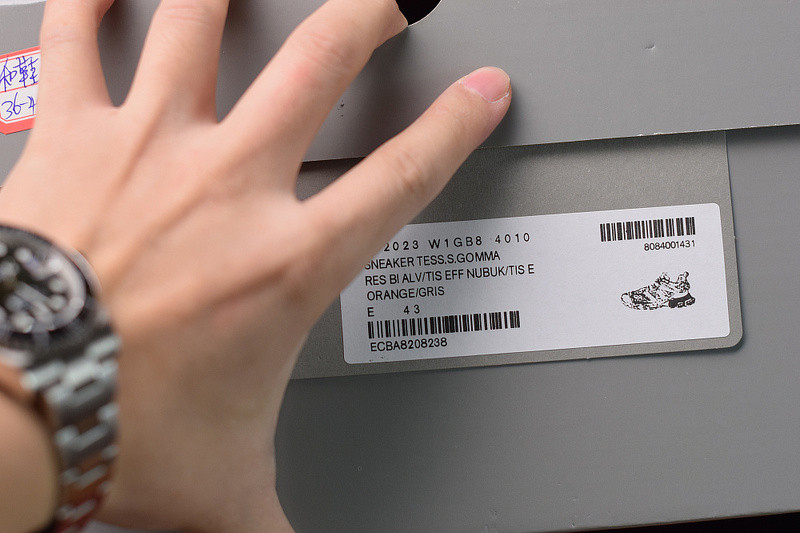 bc sneaker tess.s.gomma orange 543023 w1gb8 4010