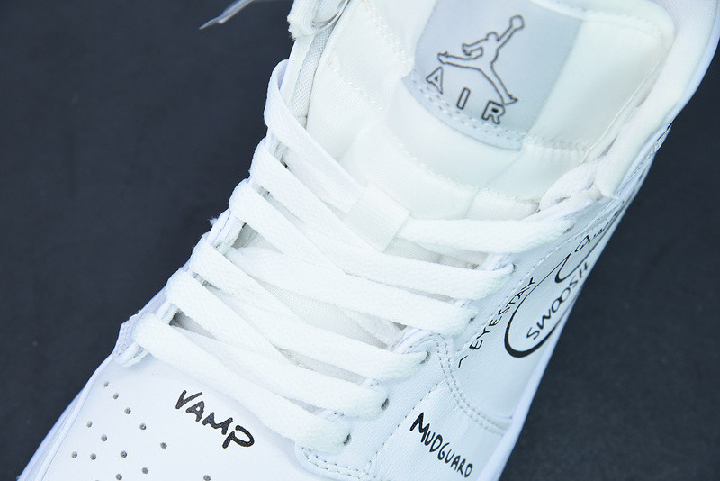 air jordan 1 mid “schematic” dq1864-100