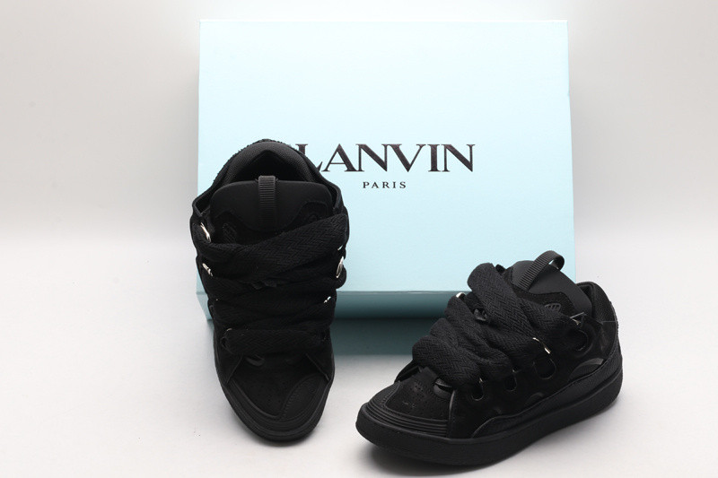 lanvin curb sneaker